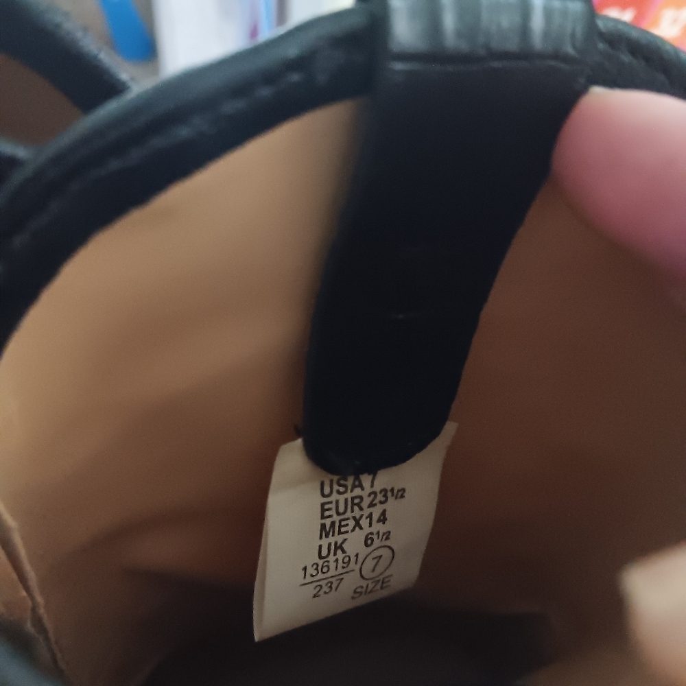Smartfit size 7 black toddler cowboy boots - Picture 3 of 8